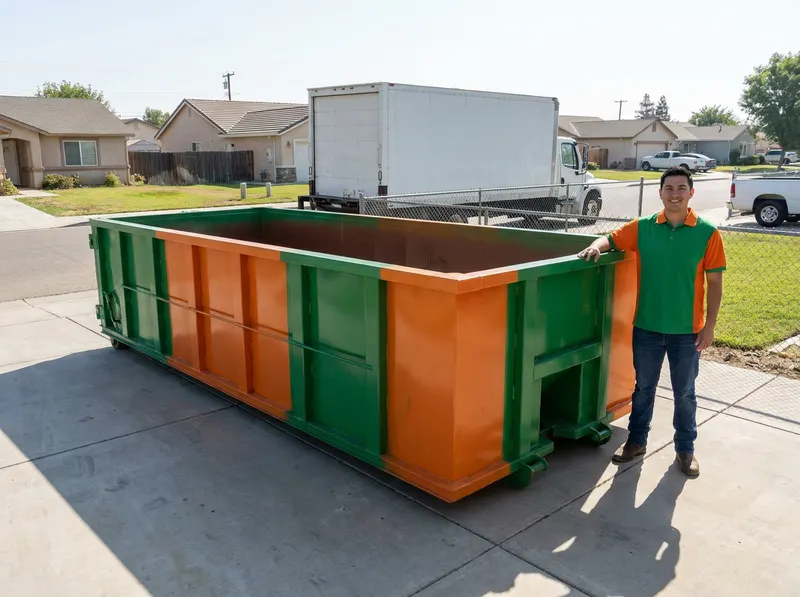 30-Yard Dumpster Rental in Visalia, CA